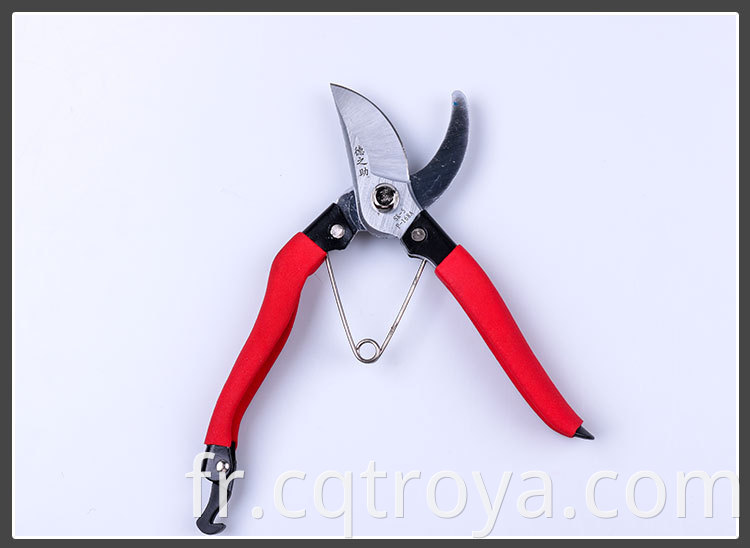 Wholesale Anti Slip Grip Sk5 High Carbon Steel Garden Manual Hand Bypass Pruning Shearing Scissors Gardening Pruner Shears4